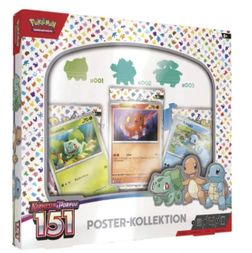 Pokémon - Karmesin & Purpur 151 - Poster Box DE