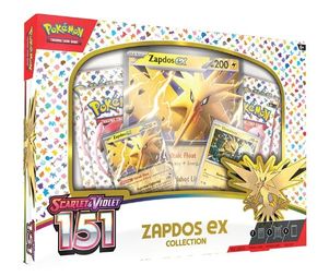 Pokémon - Karmesin & Purpur 151_Zapdos ex Kollektion